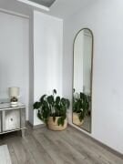 180X60 GOLD OVAL AYAKLI BOY AYNASI