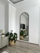 180X60 SİYAH OVAL AYAKLI BOY AYNASI