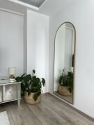 180X80 GOLD OVAL AYAKLI BOY AYNASI