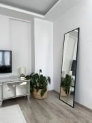 180X50 CM SİYAH DİKDÖRTGEN BOY AYNASI