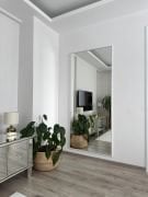 180X80 BEYAZ DİKDÖRTGEN AYAKLI BOY AYNASI