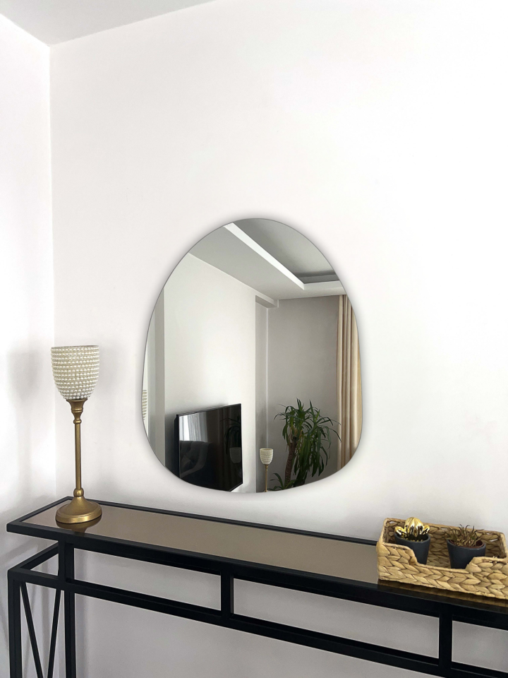 ASİMETRİK MODEL AYNA 70X60 CM