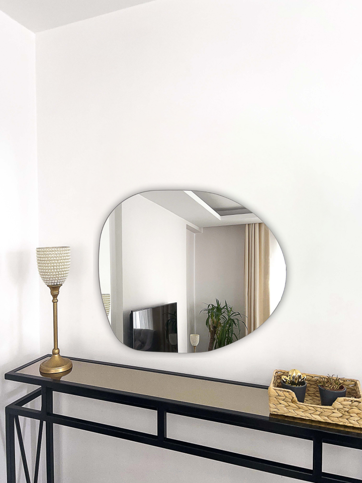 ASİMETRİK MODEL AYNA 70X60 CM