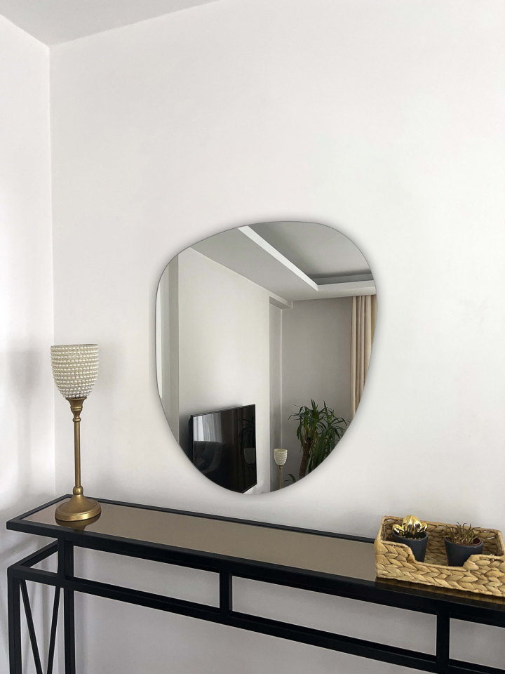 ASİMETRİK MODEL AYNA 70X60 CM