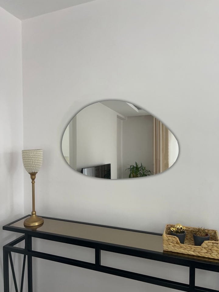 ASİMETRİK MODEL AYNA 70X45 CM
