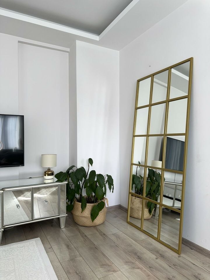 GOLD ÇERÇEVELİ 5/3 MODEL BOY AYNASI