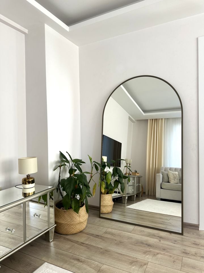 180X100 ESKİTME OVAL AYAKLI BOY AYNASI