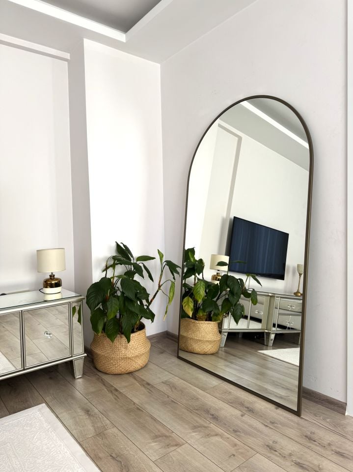 180X100 ESKİTME OVAL AYAKLI BOY AYNASI