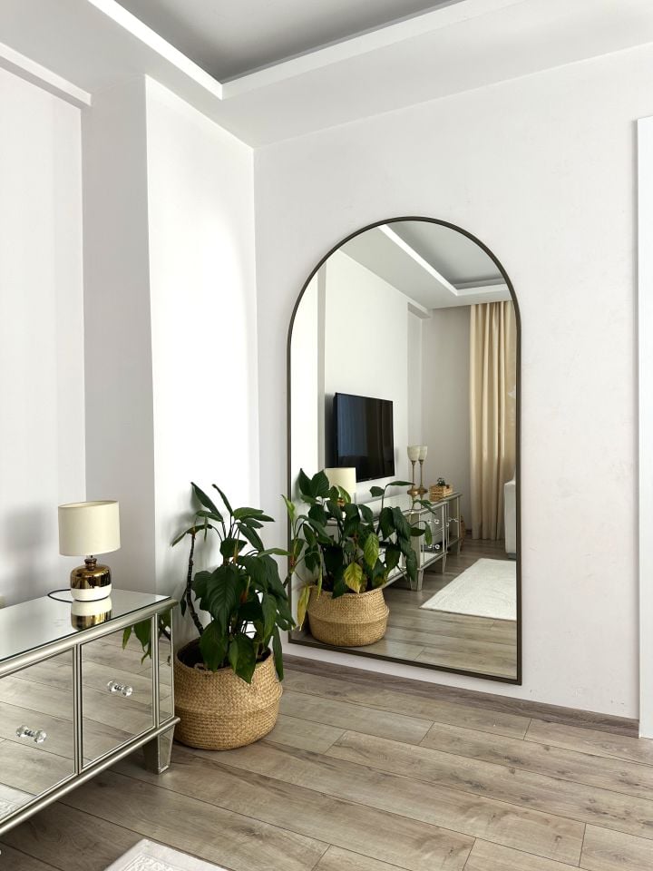 180X100 ESKİTME OVAL AYAKLI BOY AYNASI