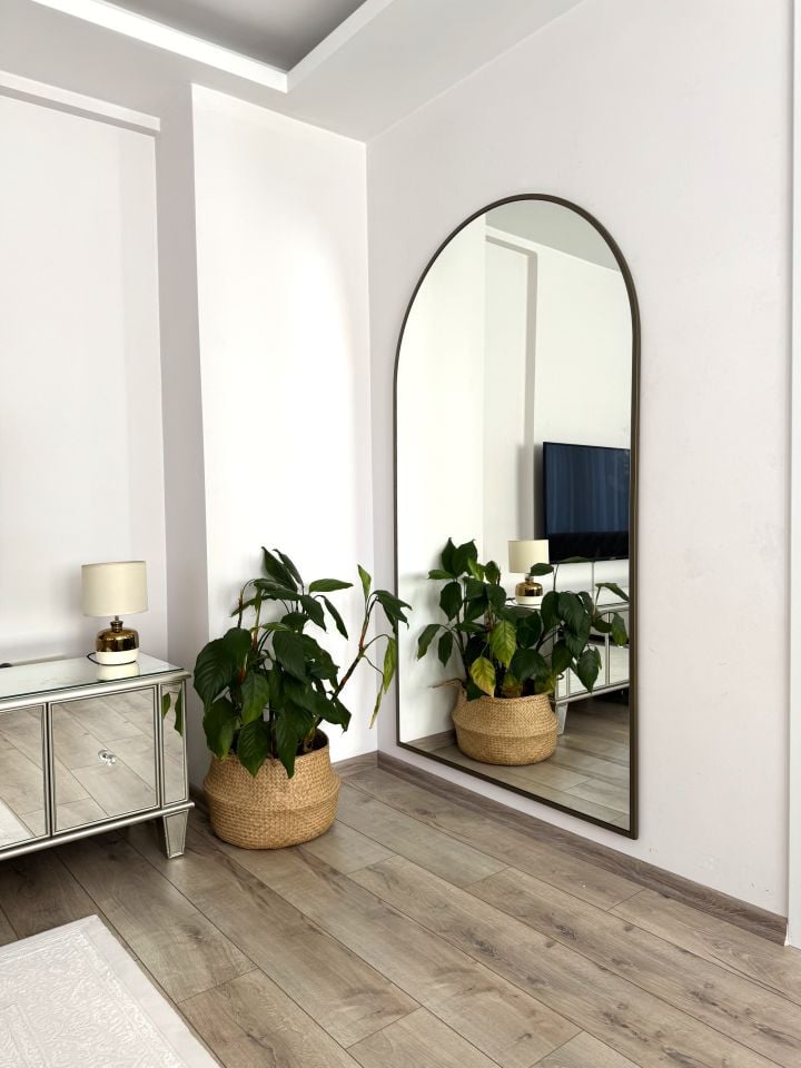 180X100 ESKİTME OVAL AYAKLI BOY AYNASI