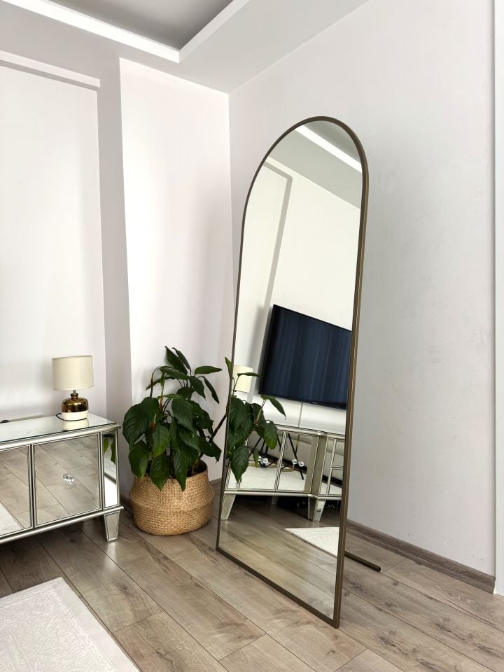 180X60 ESKİTME OVAL AYAKLI BOY AYNASI