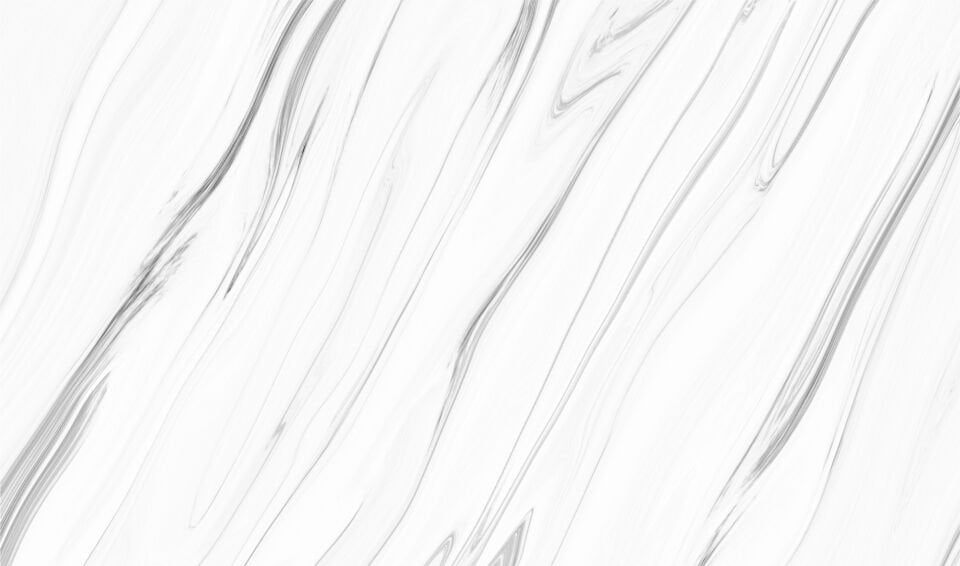 Beyaz Mermer Desenli Modern 70 CM Yemek Masası 8 MM Temper Cam ( SADECE MASA )