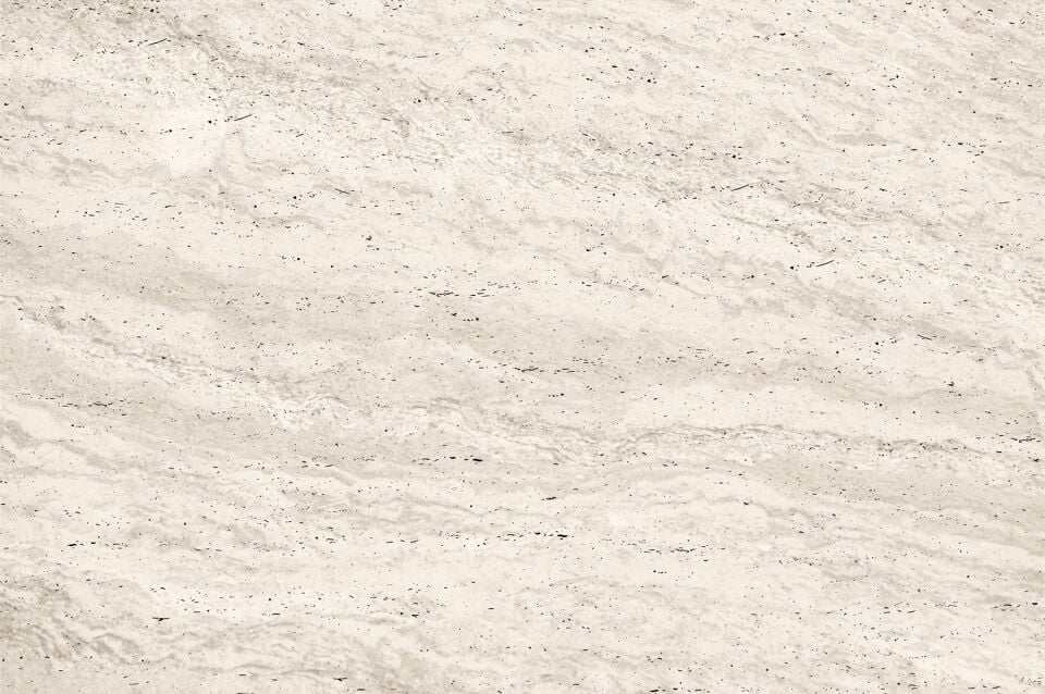 Traverten Mermer Desenli Modern 40x30 CM Zigon Yan Sehpa 8 MM Temper Cam